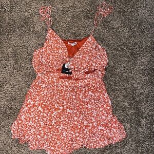 Fashion Nova floral romper! Size M